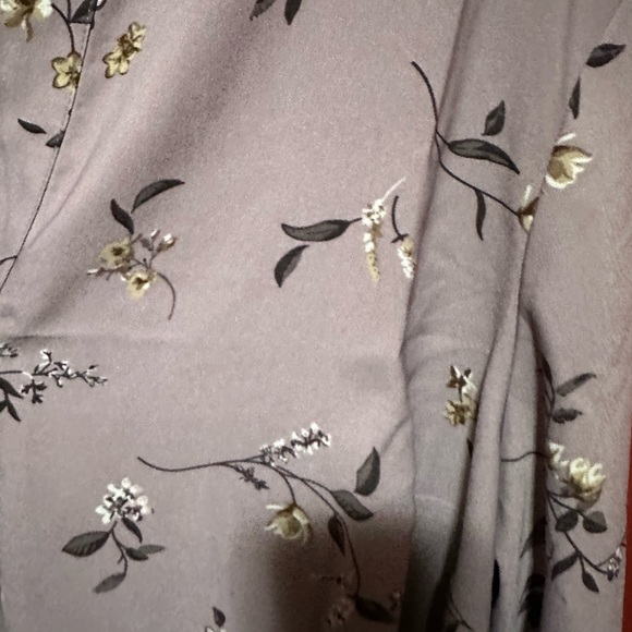 XXL lilac floral blouse - Picture 7 of 9